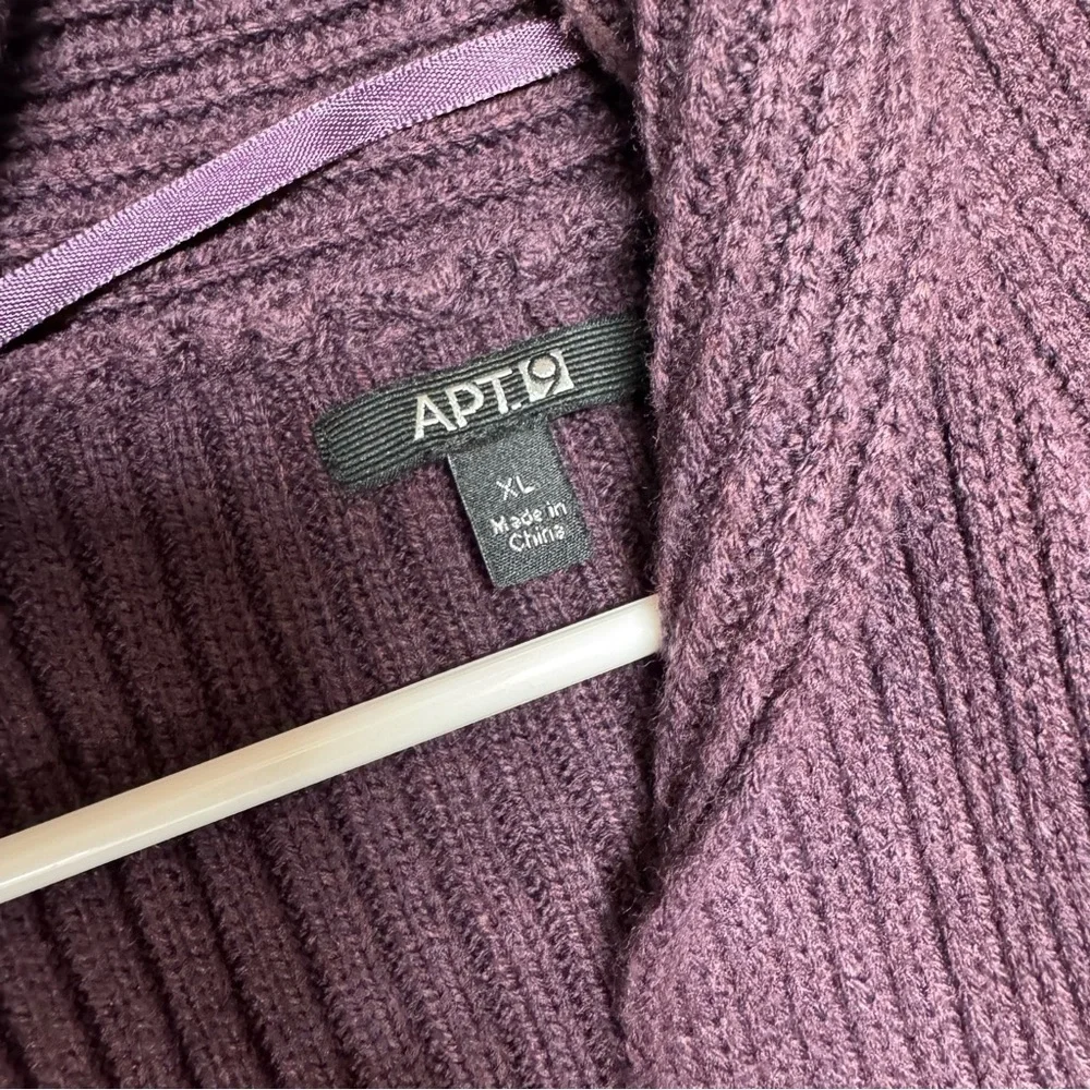 Apt. 9 Rich Plum Women's Cardigan